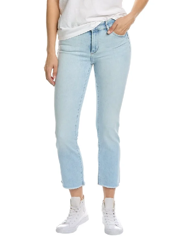Special Savings DL1961 Mara Straight Mid-Rise Instasculpt Jet Stream Raw Skinny Leg Jean