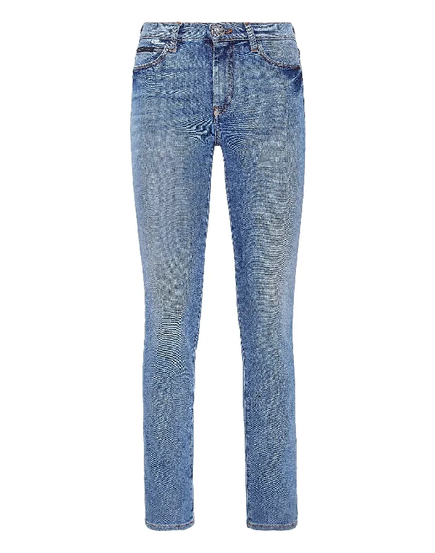 Celebrate the Weekend with Discounts Denim Trousers Regular fit