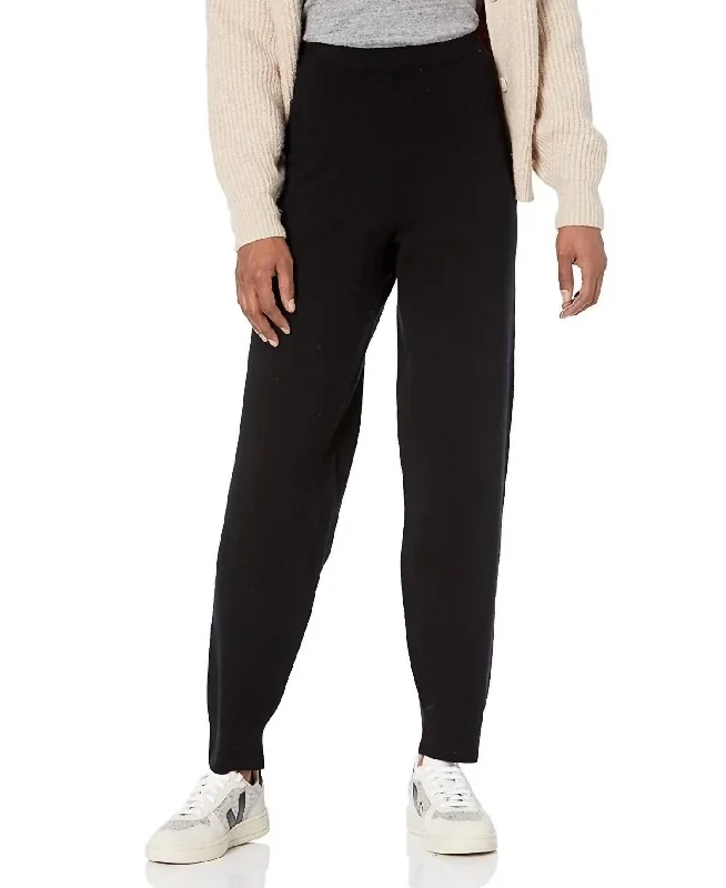 Don't Miss Wool Cashmere Jogger In Black