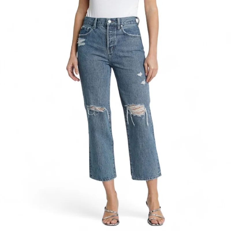 Weekend Offers That Excite Cassie Super High Rise Cropped Jean In Elixir