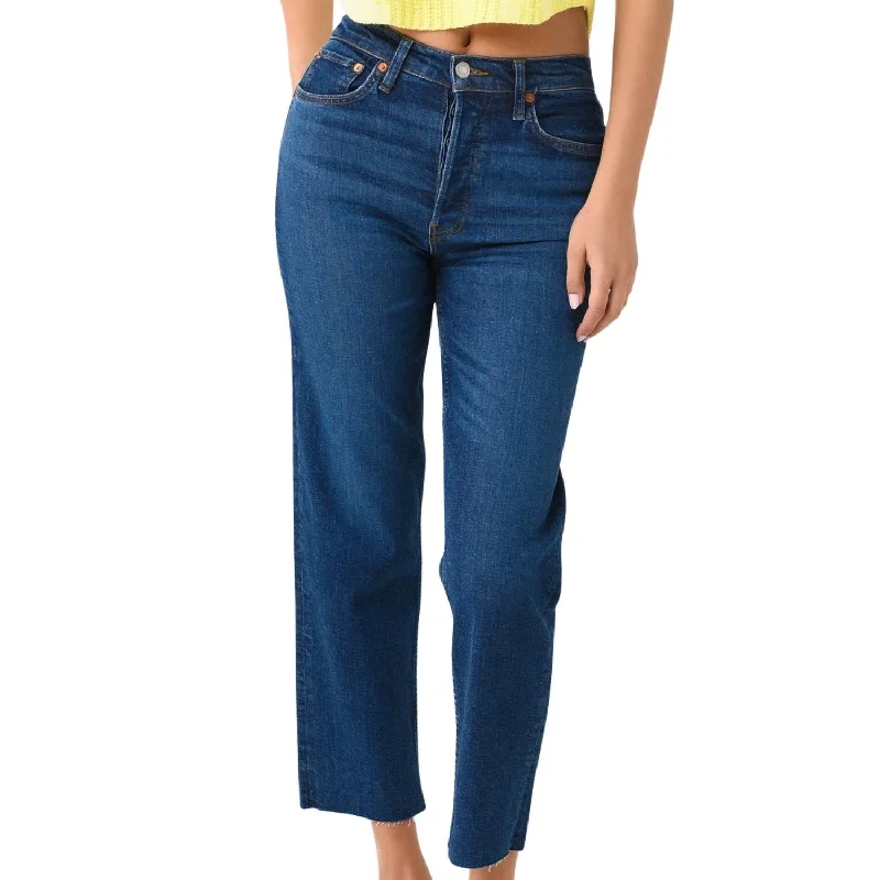 Weekend Bargains to Celebrate 70's Stove Pipe Jean In Jetty
