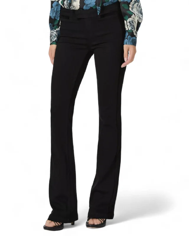 Weekend Deals That Please Manhattan Jean With Velvet Trim In Boss Black