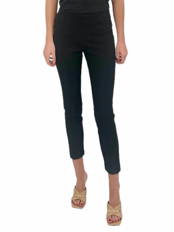 Weekend Deals That Sizzle Zip Front Calvary Twill Pant In Black