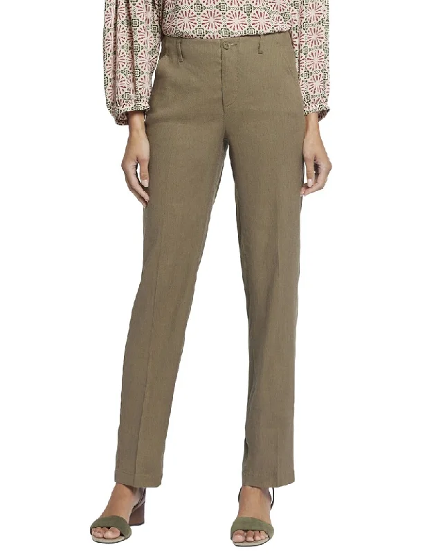 Fantastic Deals NYDJ Marilyn Linen-Blend Trouser