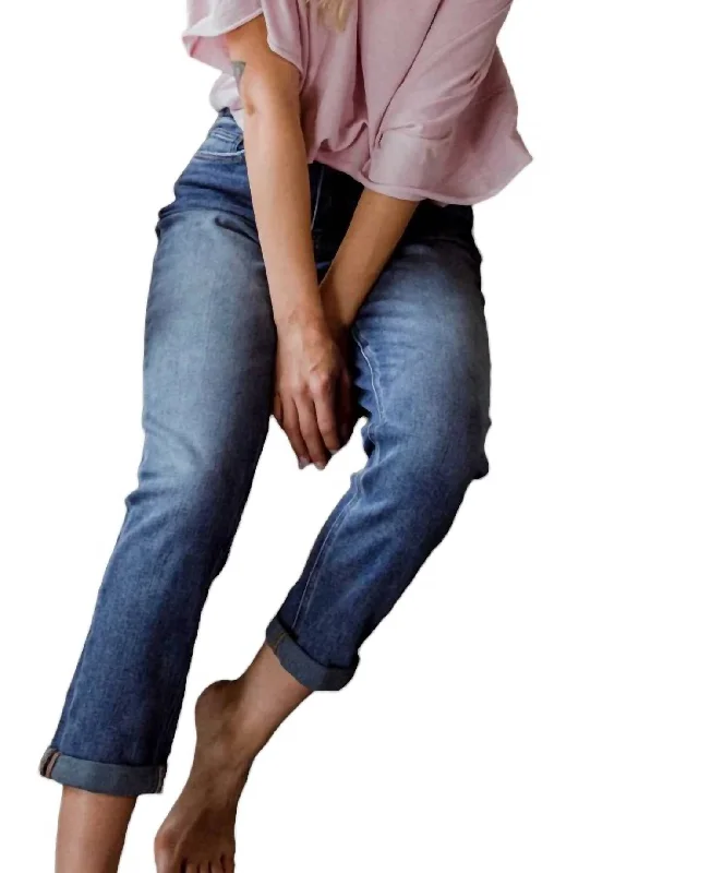 Year-End Sale Sol Boyfriend Jeans In Blue