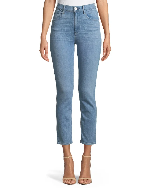 Final Sale 3 X 1 Women's Colette Slim Crop W4 Jeans Blue