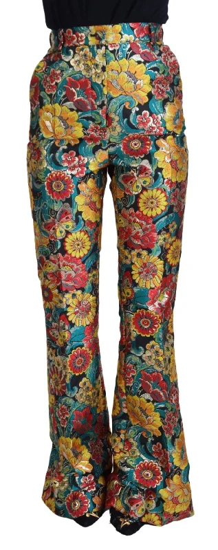The Best Deal Dolce & Gabbana Elegant  Woven Women's Pants