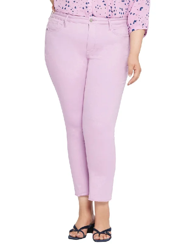 Savings Galore NYDJ Plus Sheri Ankle Fray Hem