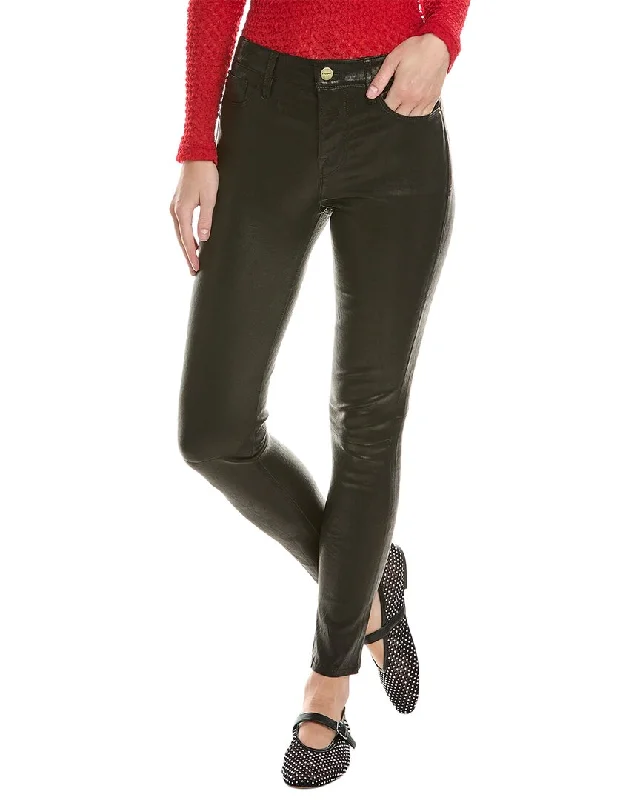 Anniversary Sale FRAME Denim Le Skinny De Jeanne Washed Black Leather Jean