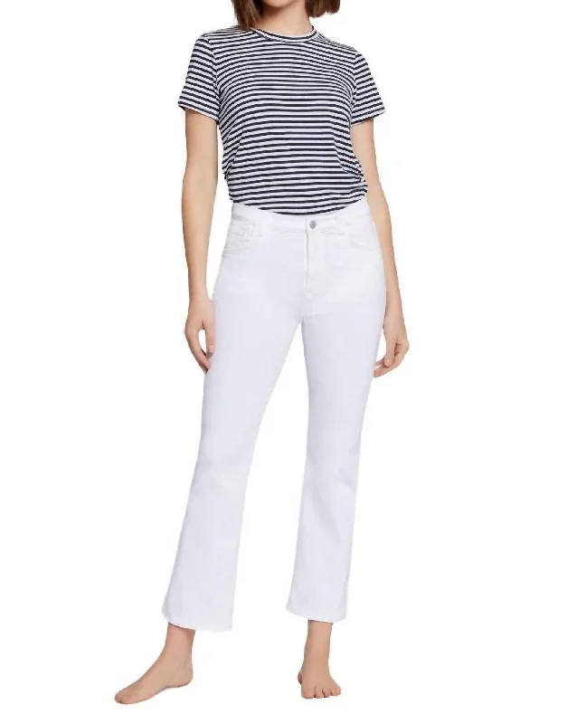 Loyalty Reward Boulevard Bootcut Jean In Optic White