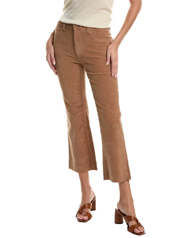 Best Choice DL1961 Bridget Boot Teddy Taupe High-Rise Instasculpt Crop Jean