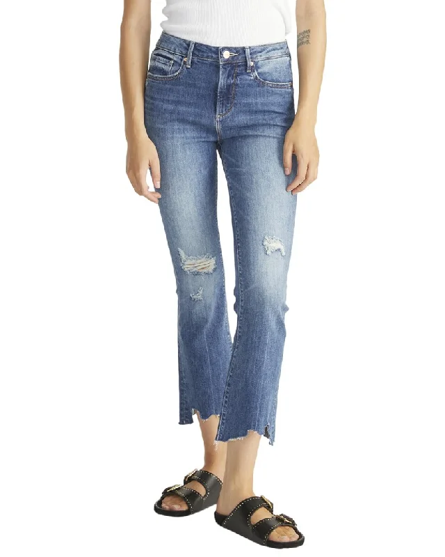 Discount Deals Driftwood Jeans Roxy Dark Wash Crop Flare Jean