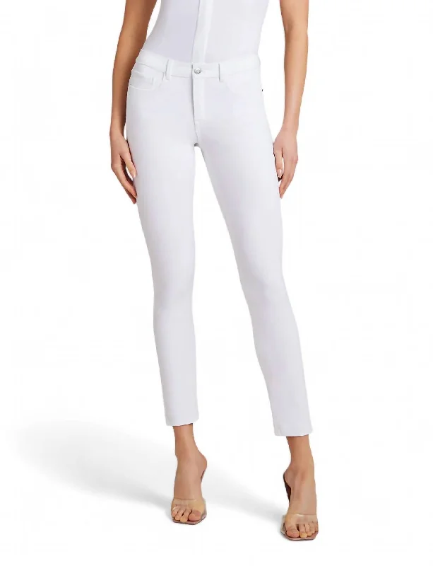 Reduced Prices Do It All Denim Skinny Jean In White