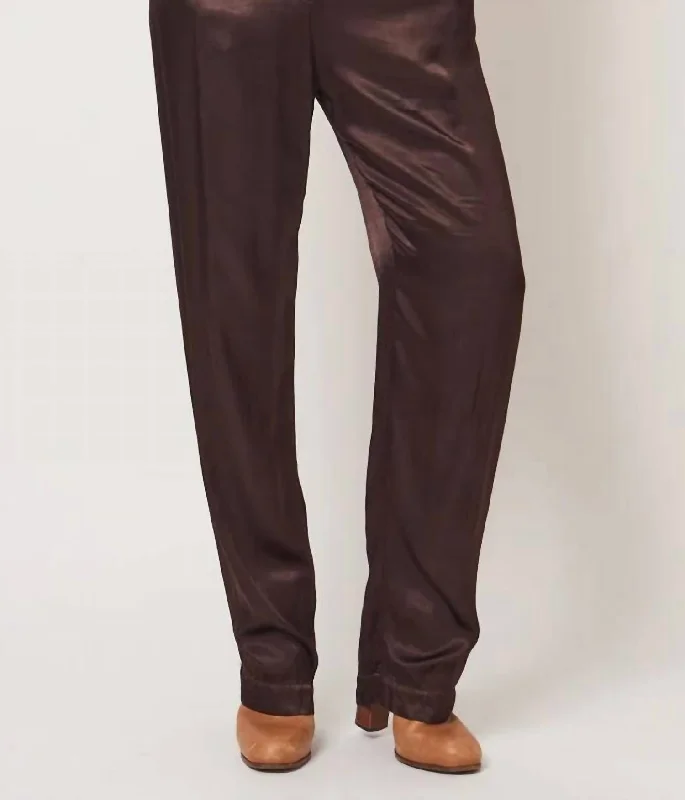 Markdown Madness Bianca Pant In Chocolate