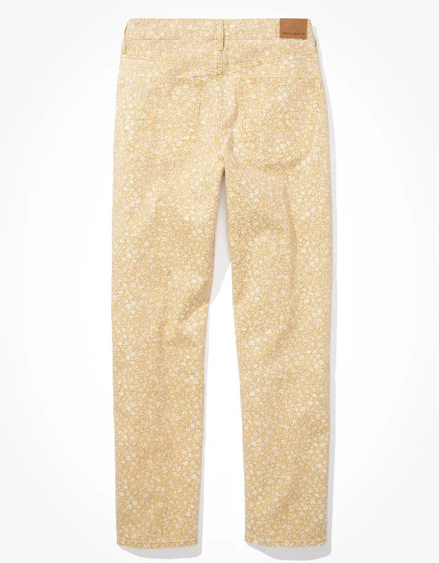 Discount Mania AE Printed '90s Straight Jean