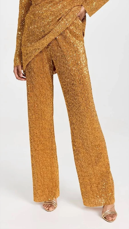 Steals and Deals Markus Pant In Gold