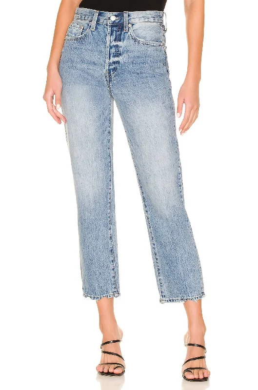 Weekend Savings Galore Charlie High Rise Straight Jean In Pursue
