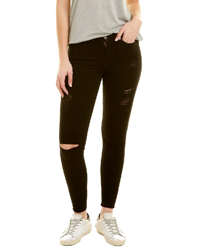 Weekend Special 7 For All Mankind b(air) Briar Black Ankle Skinny Jean