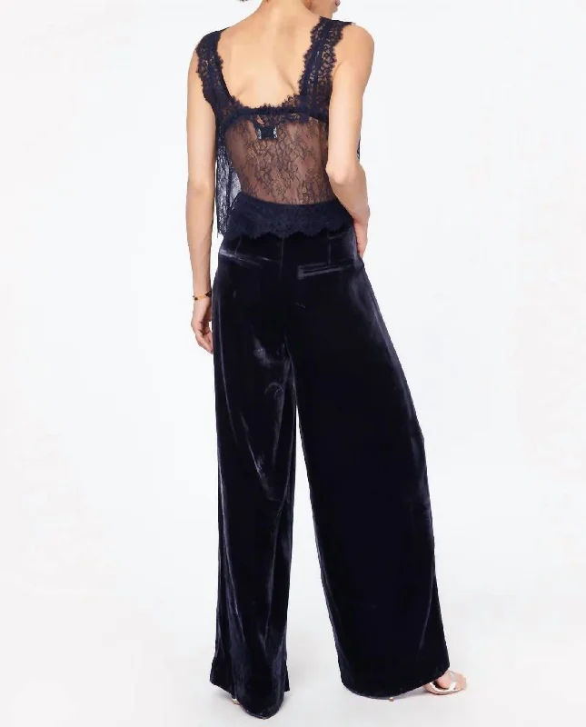 Weekend Deals That Wow Velvet Pants In Blue
