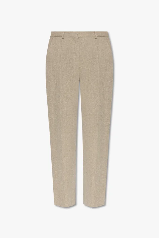 Weekend Discounts to Enjoy Toteme Women's Pants In Beige