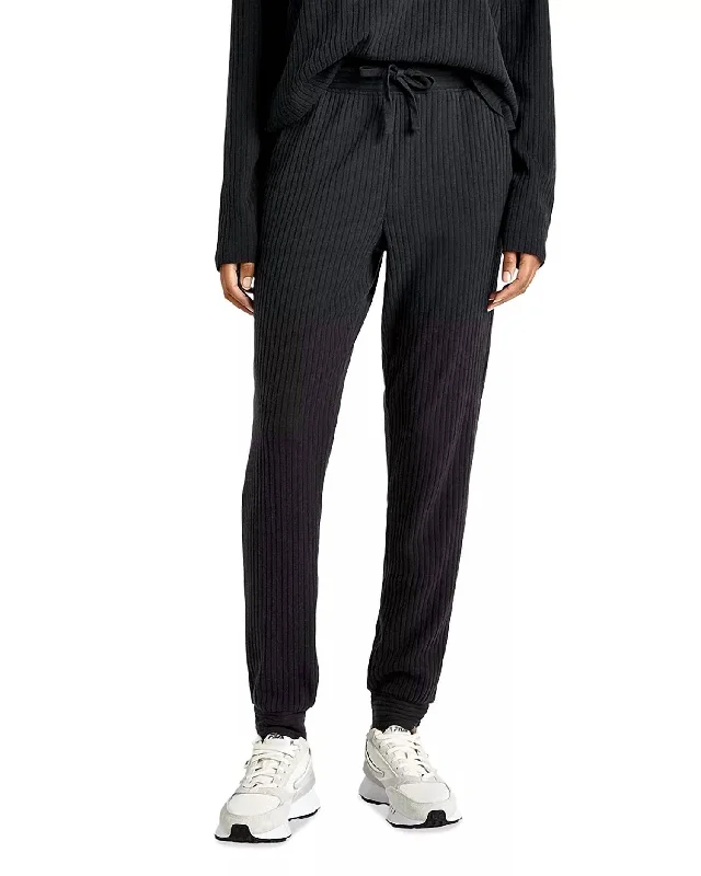 Low Prices London Rib Jogger In Black