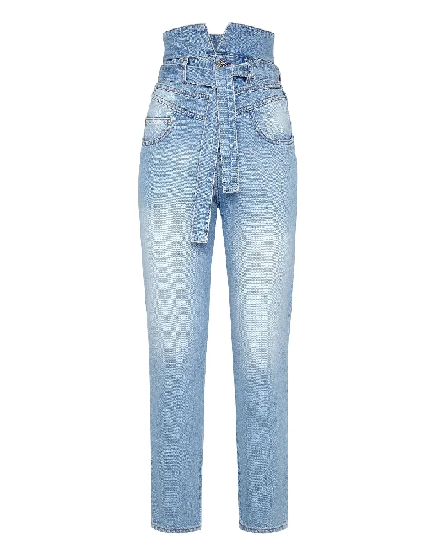 Time-Limited Offer Denim Trousers Saint Tropez Fit Iconic Plein