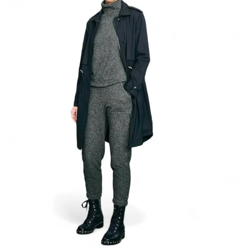 Weekend Deals You Can't Resist Londone Cashmere Jogger In Charcoal