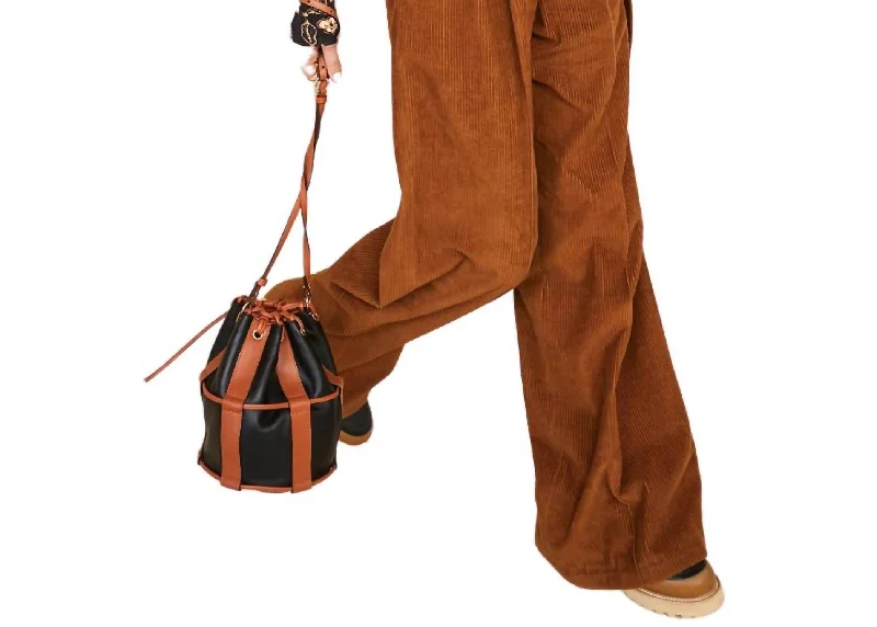 Savings Event Nico Velvet Corduroy Trouser In Umber