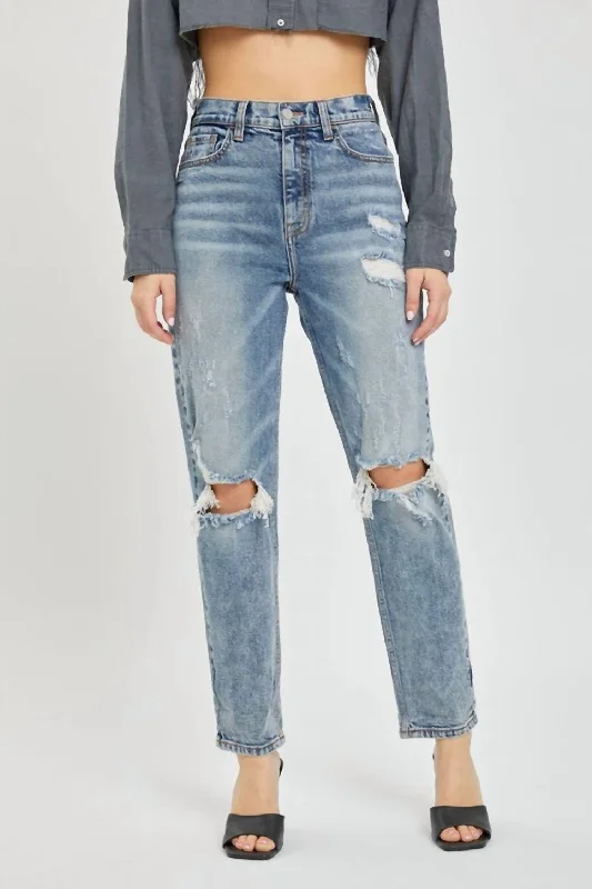 Don't Wait Remi Mom Jean In Medium Wash