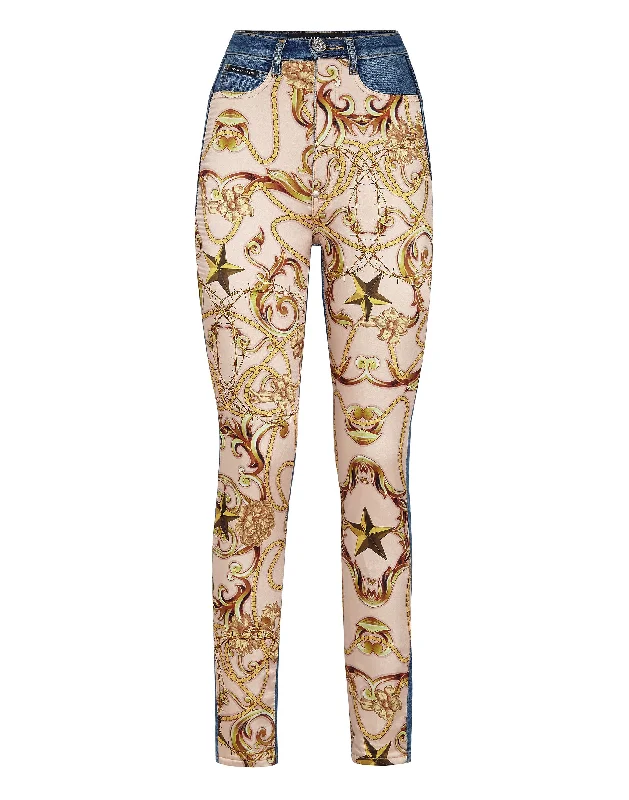 Online Exclusive Denim Super High Waist Jegging New Baroque
