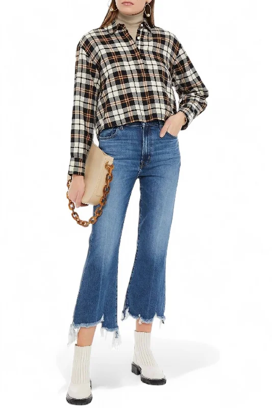 Amazing Deals Julia High Rise Flare Jean In Wonderland Destruct