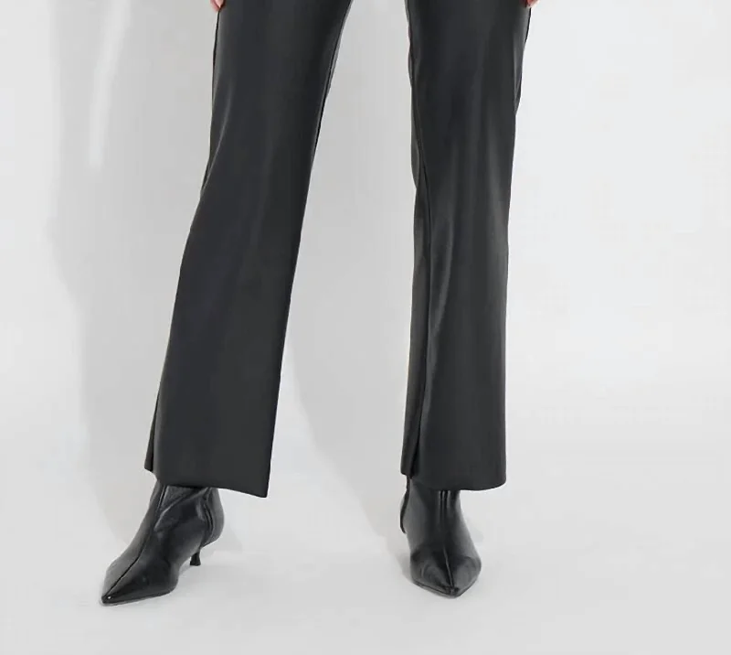 Weekend Discounts to Indulge In Amara Straight Flare Pants In Blk