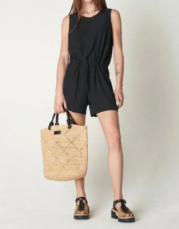 Weekend Deals That Thrill Dressy Shorts Jumpsuit In Black