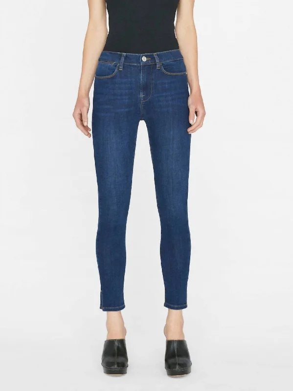 Don’t Miss Out Le High Skinny Side Slit Jean In Majesty