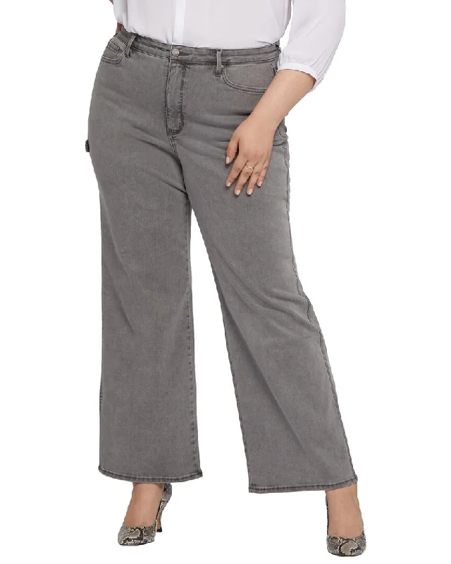 Can't Be Beat NYDJ Plus Teresa Palmas Wide Leg Jean