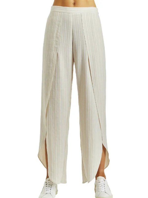 Midnight Madness Whitney Pant In Natural