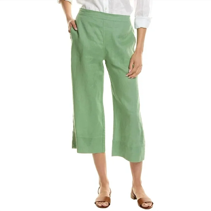 Major Savings Mellow Capri Pants In Summer Green