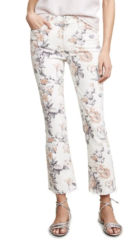 Bargain Prices Colette Crop Flare Jean In Desert Wildflower