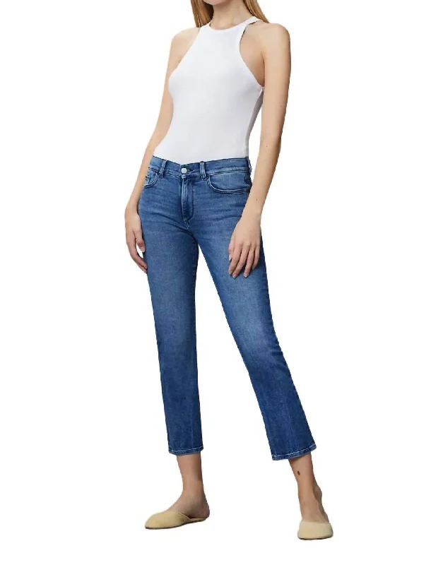 Make Your Weekend Count with Savings Mara Straight Ankle Jeans In Blue Bird