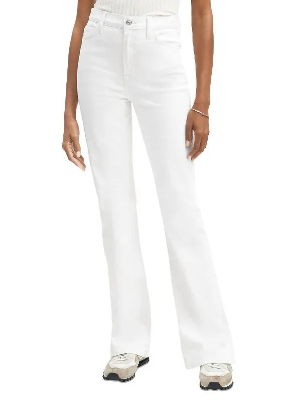 Final Markdown Women's Easy Boot Jeans In Ecru