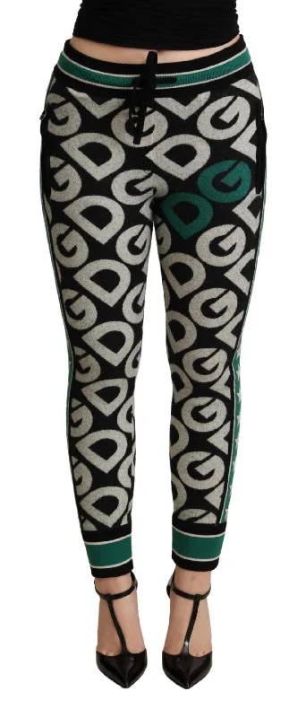 Act Fast Dolce & Gabbana Engraved Wool Blend Women's Sweatpants