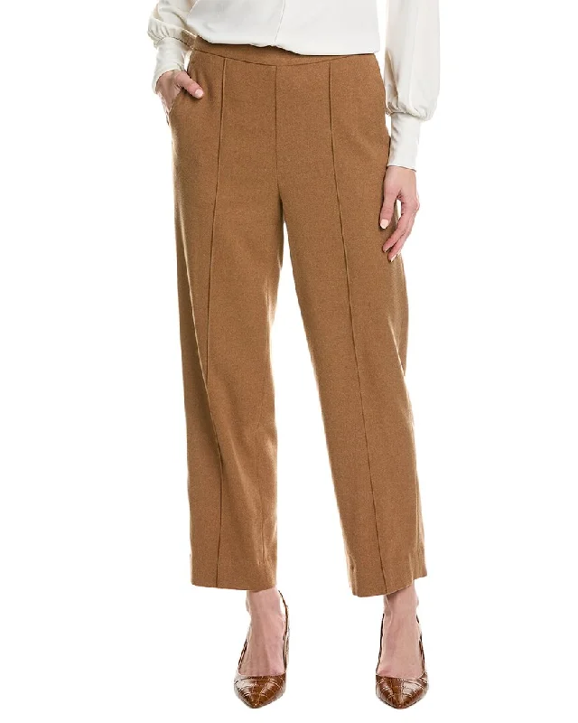Today's Deal Vince Mid-Rise Wool-Blend Easy Pant
