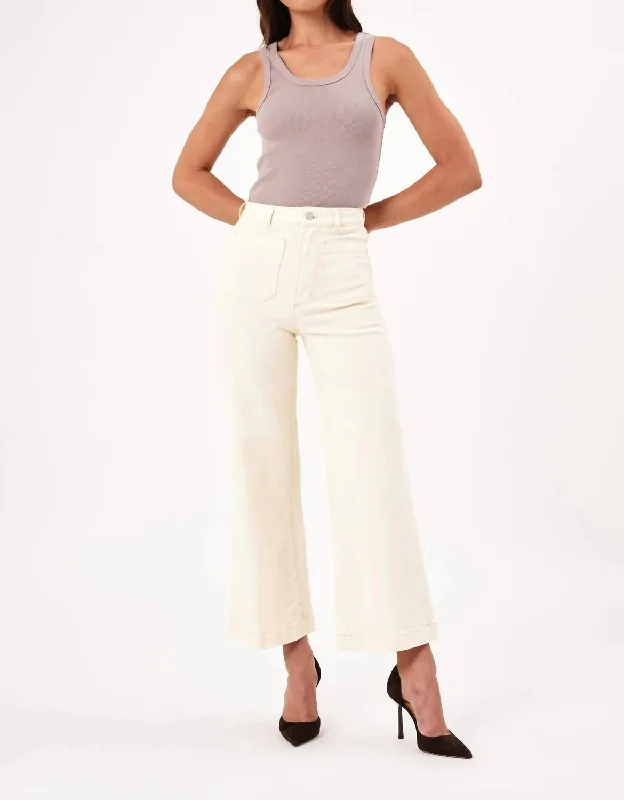 Weekend Discounts to Snag Sailor Jeans In Buttercream