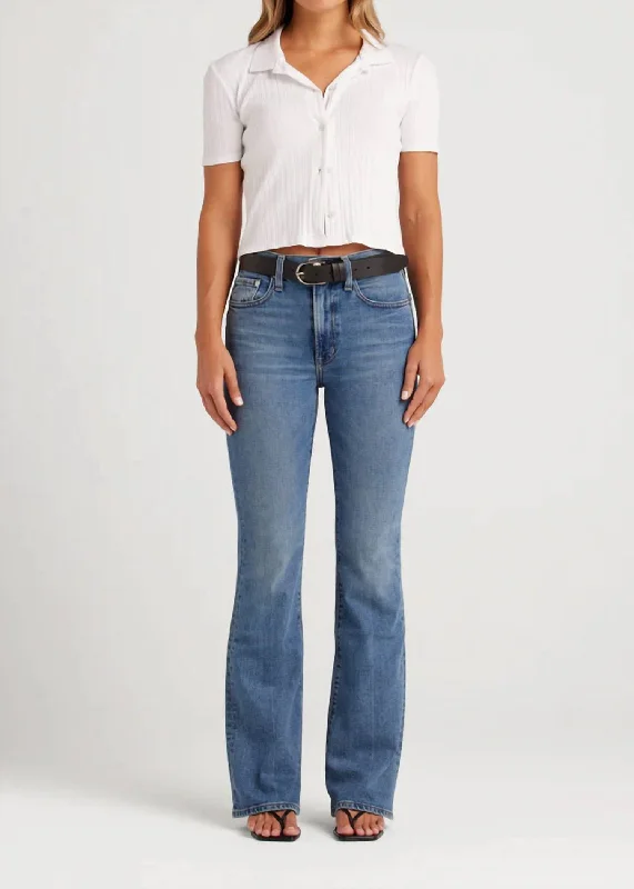 Bargain Prices Ryder Flare Jean In Solstice