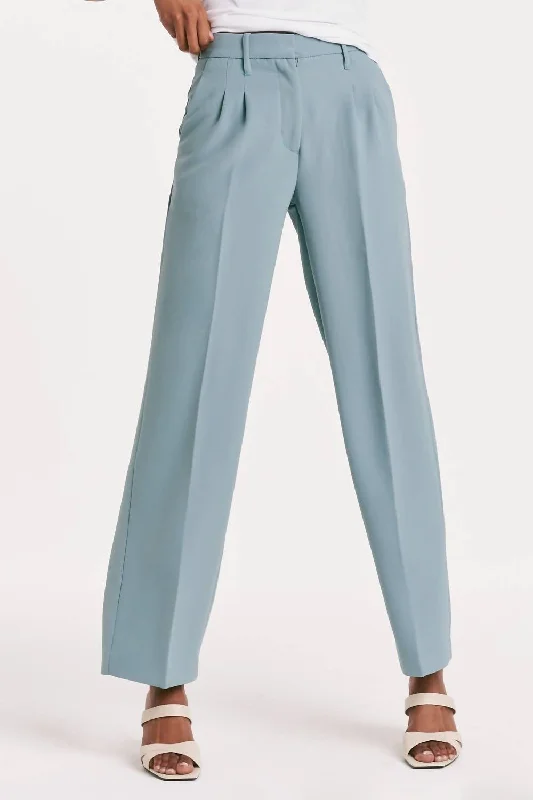 Now or Never Adelaide Effortless Trouser In Blue