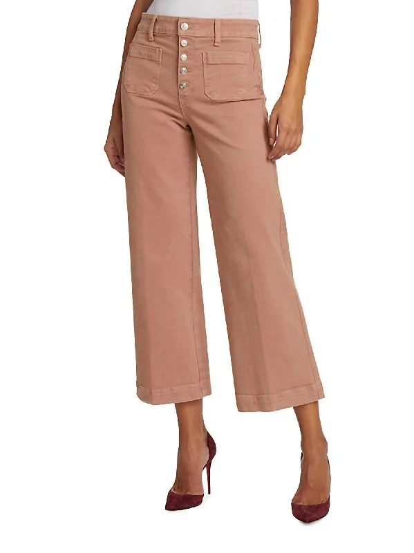 Special Promotion Anessa Jean With Patch Pockets In Dark Rose