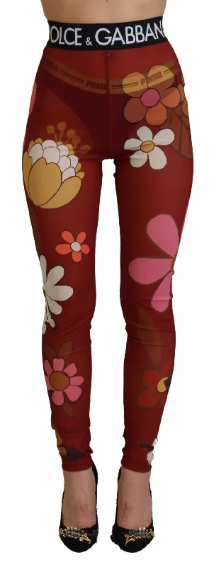 Buy Today Dolce & Gabbana Floral  High Waist Women's Leggings