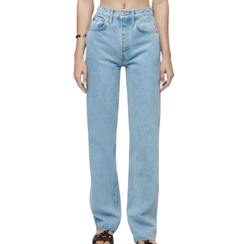 Weekend Discounts to Indulge In 90's High Rise Loose Jean In Naf