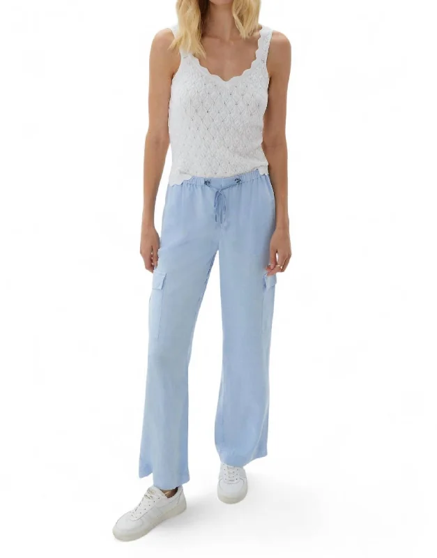 Value Deals Seaview Easy Leg Cargo Pant In Ice
