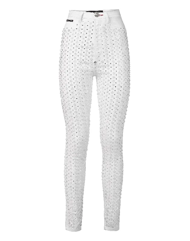 Special Discount Super High Waist Jegging Crystal